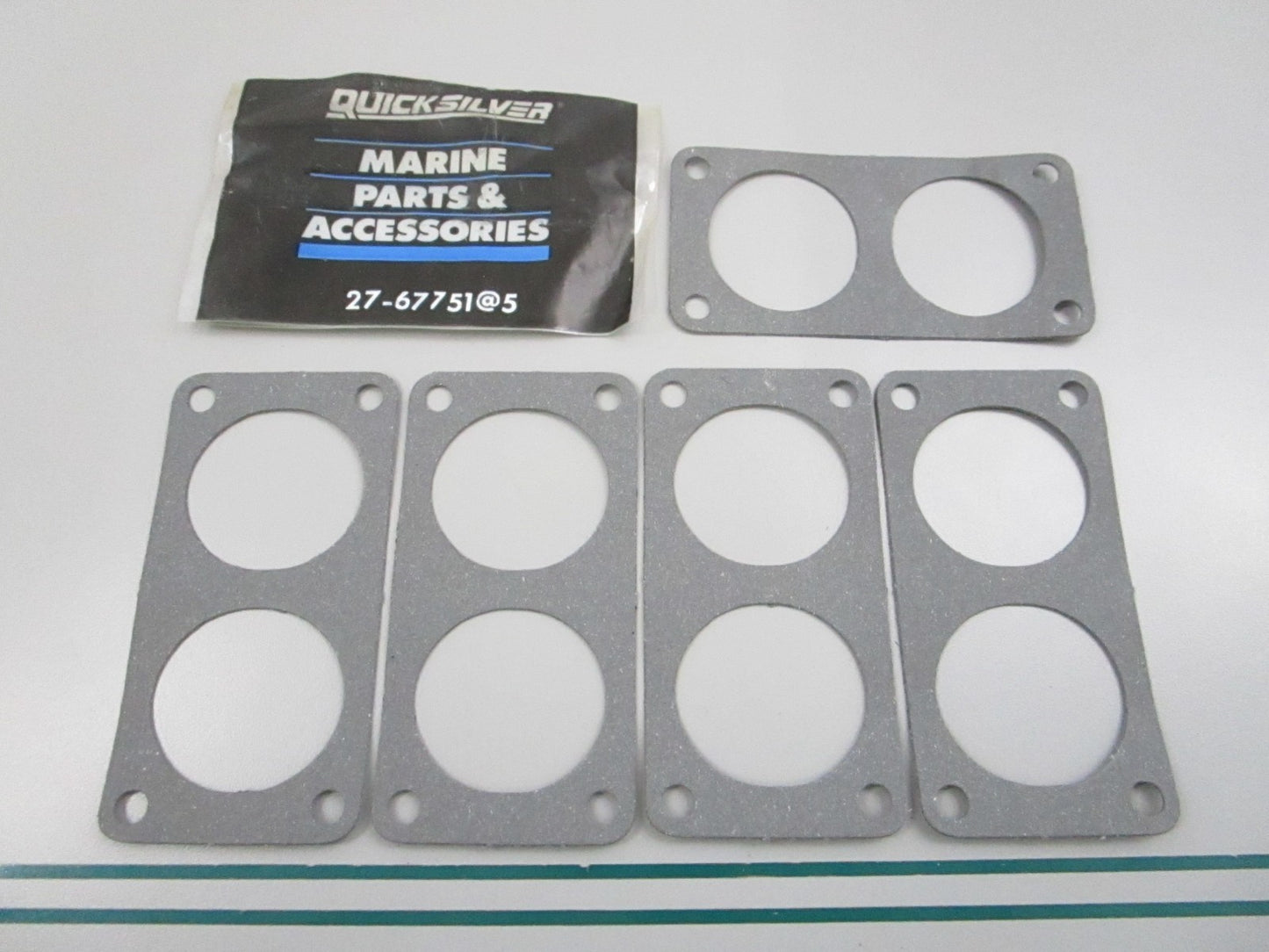 NEW OEM (LOT OF 5) 27-67751 Mercury Quicksilver Gasket 0810