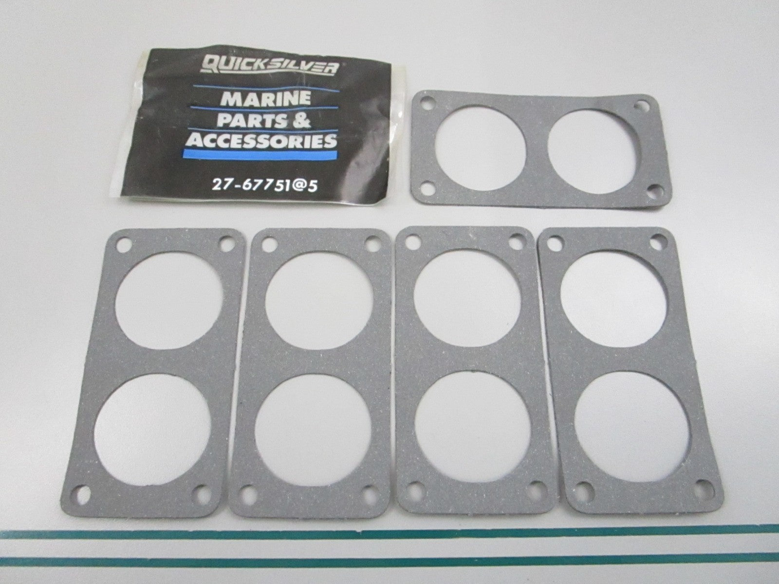 NEW OEM (LOT OF 5) 27-67751 Mercury Quicksilver Gasket 0810