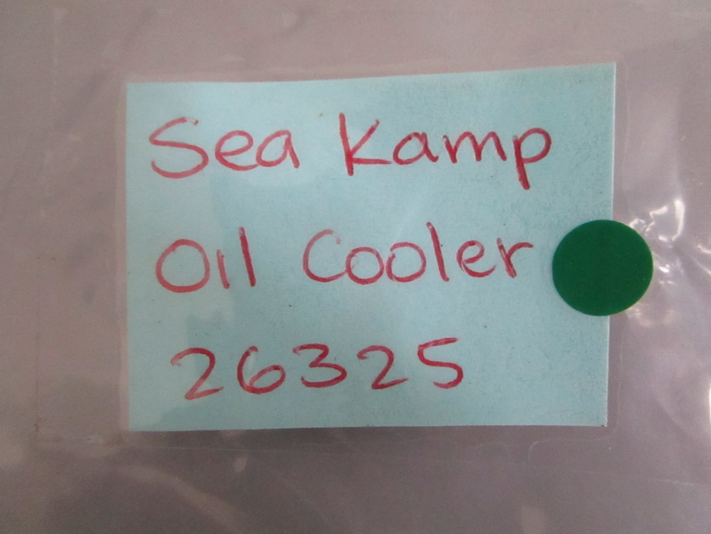NEW OEM 26325 Sea Kamp Oil Cooler 0820
