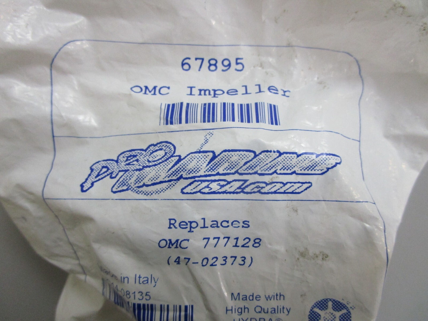 *NEW* 0770 Pro Marine Impeller 67895 Replaces: Evinrude 777128