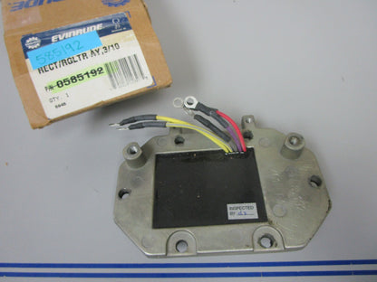 *NEW OEM* 0720 OMC Johnson Evinrude Regulator Rectifier 585192 0585192