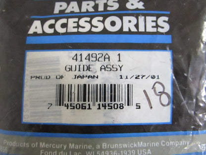 NEW OEM 41492A1 Mercury Quicksilver Guide Assy 0820