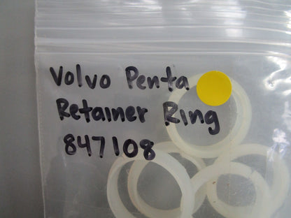 *NEW OEM* 0810 Volvo Penta Retainer Ring 847108