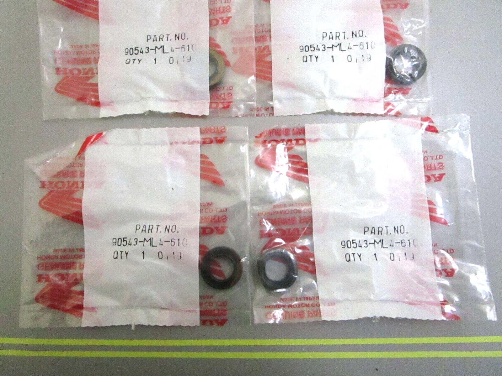 *NEW OEM* (LOT OF 4) 0750 Honda RUBBER MOUNTING 90543-ML4-610