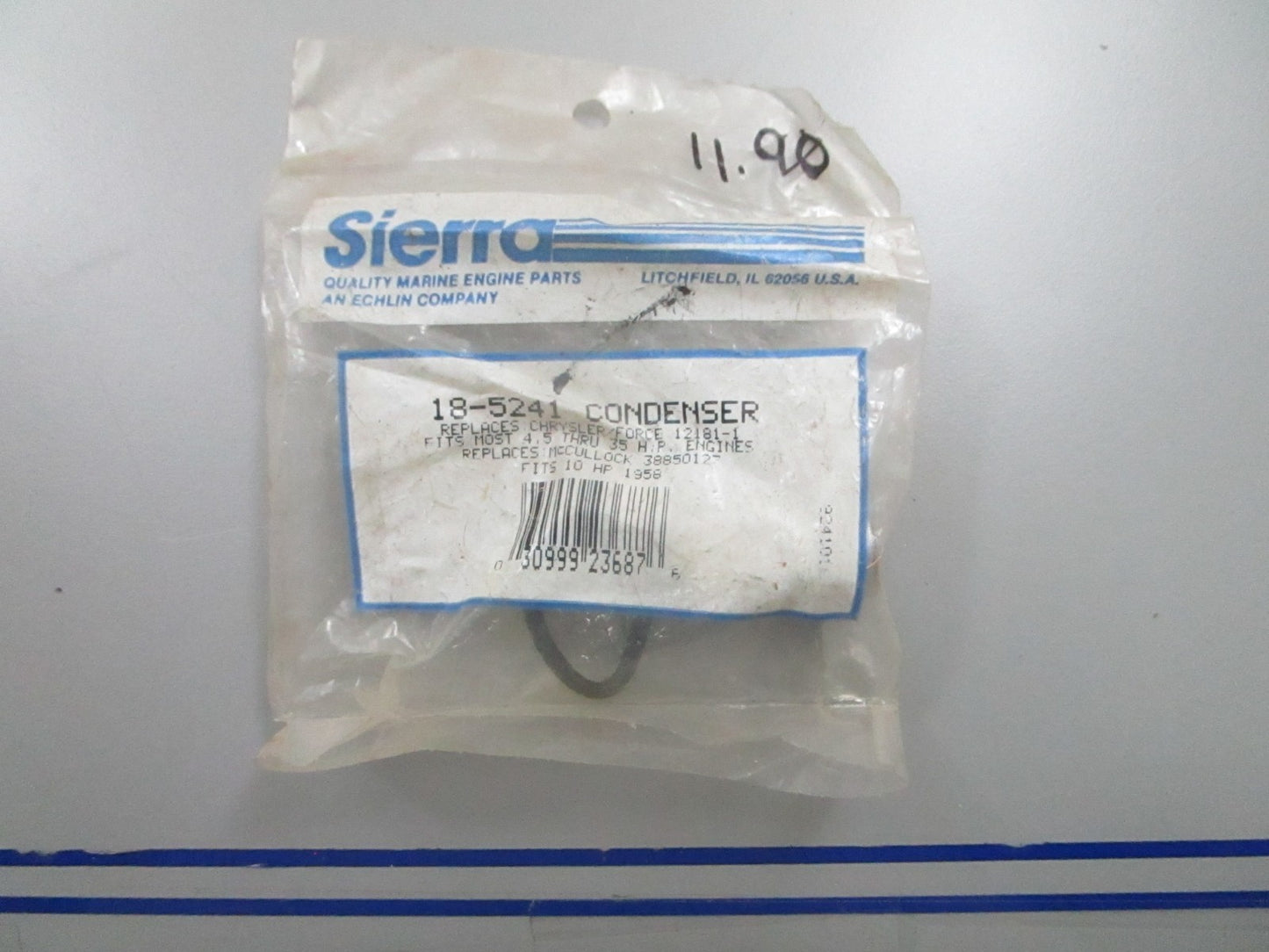 *NEW* 0810 Sierra Condenser 18-5241 Replaces: F12181-1