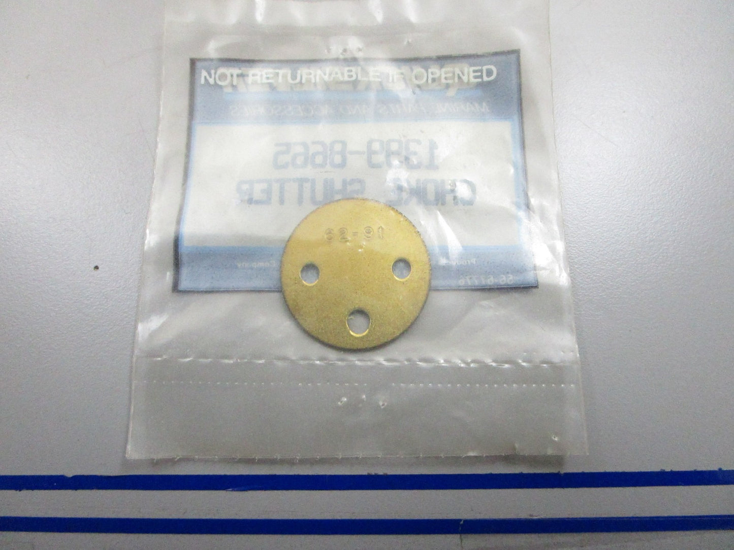 *NEW OEM* 0810 Mercury Quicksilver Choke Shutter 1399-8668