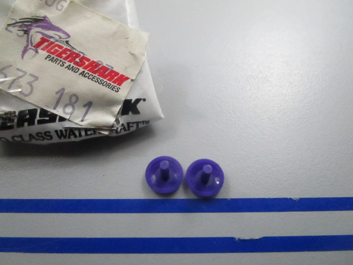 *NEW OEM* (LOT OF 2) 0810 Arctic Cat Purple Mushroom Domed Plug 1673-181