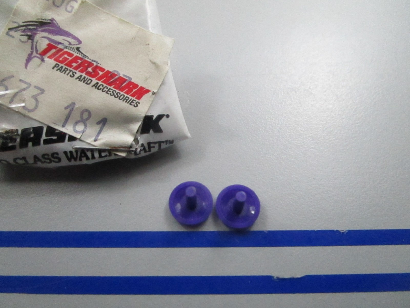 *NEW OEM* (LOT OF 2) 0810 Arctic Cat Purple Mushroom Domed Plug 1673-181
