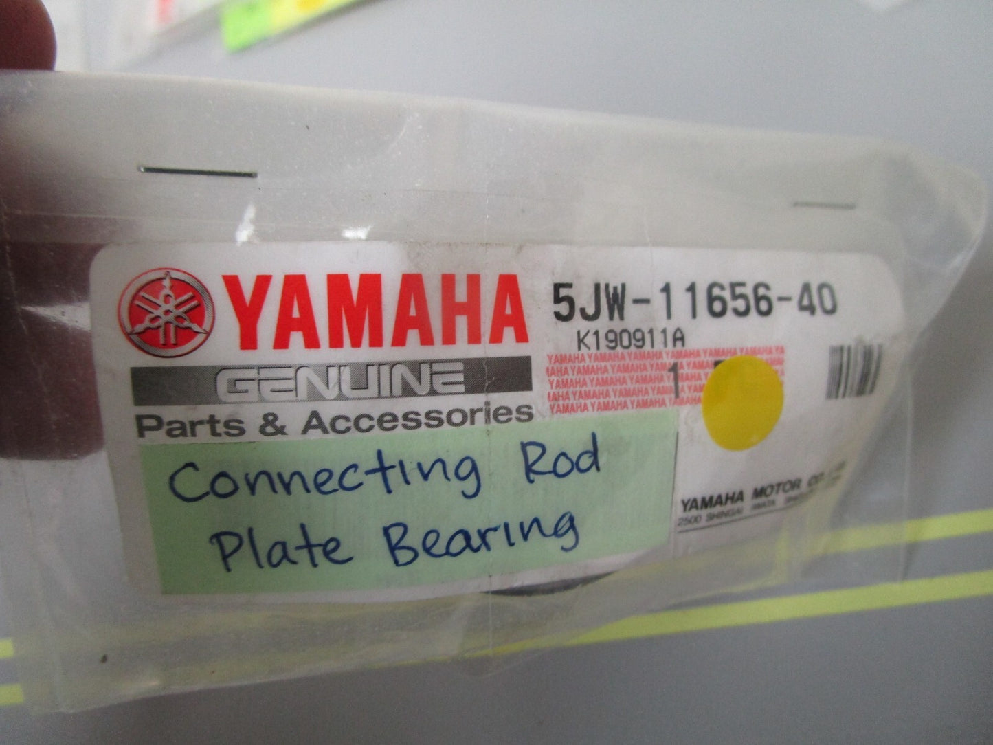 *NEW OEM* 0810 Yamaha Connecting Rod Plate Bearing 5JW-11656-40