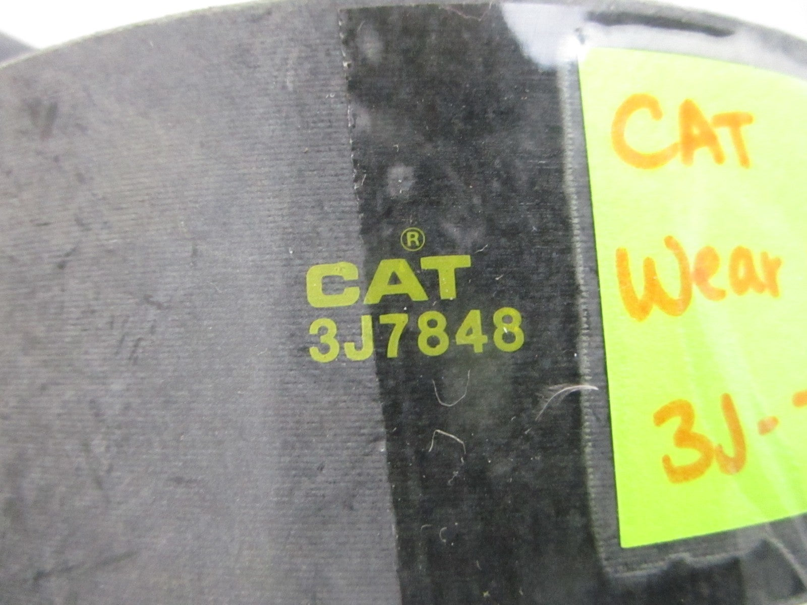 NEW OEM 3J-7848 CAT Wear Ring 0810