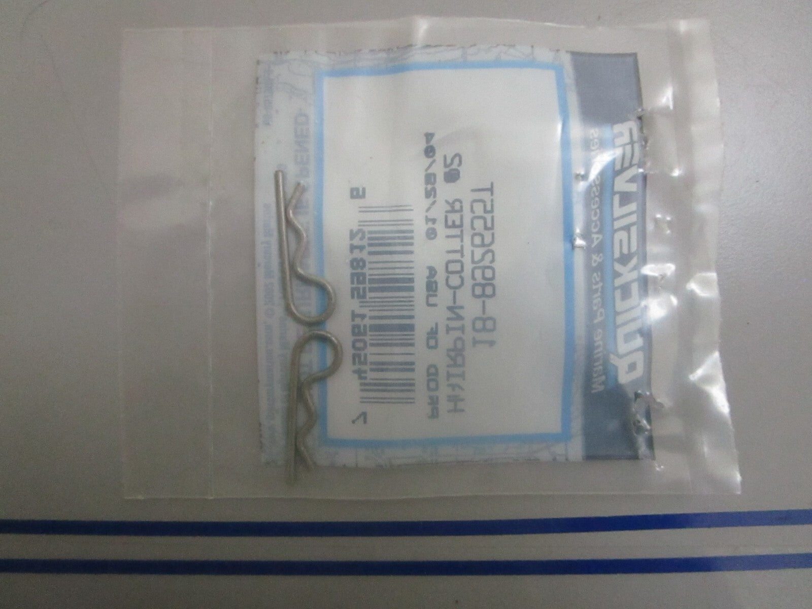 *NEW OEM* (LOT OF 2) 0810 Mercury Quicksilver Hair Pin 18-892655T