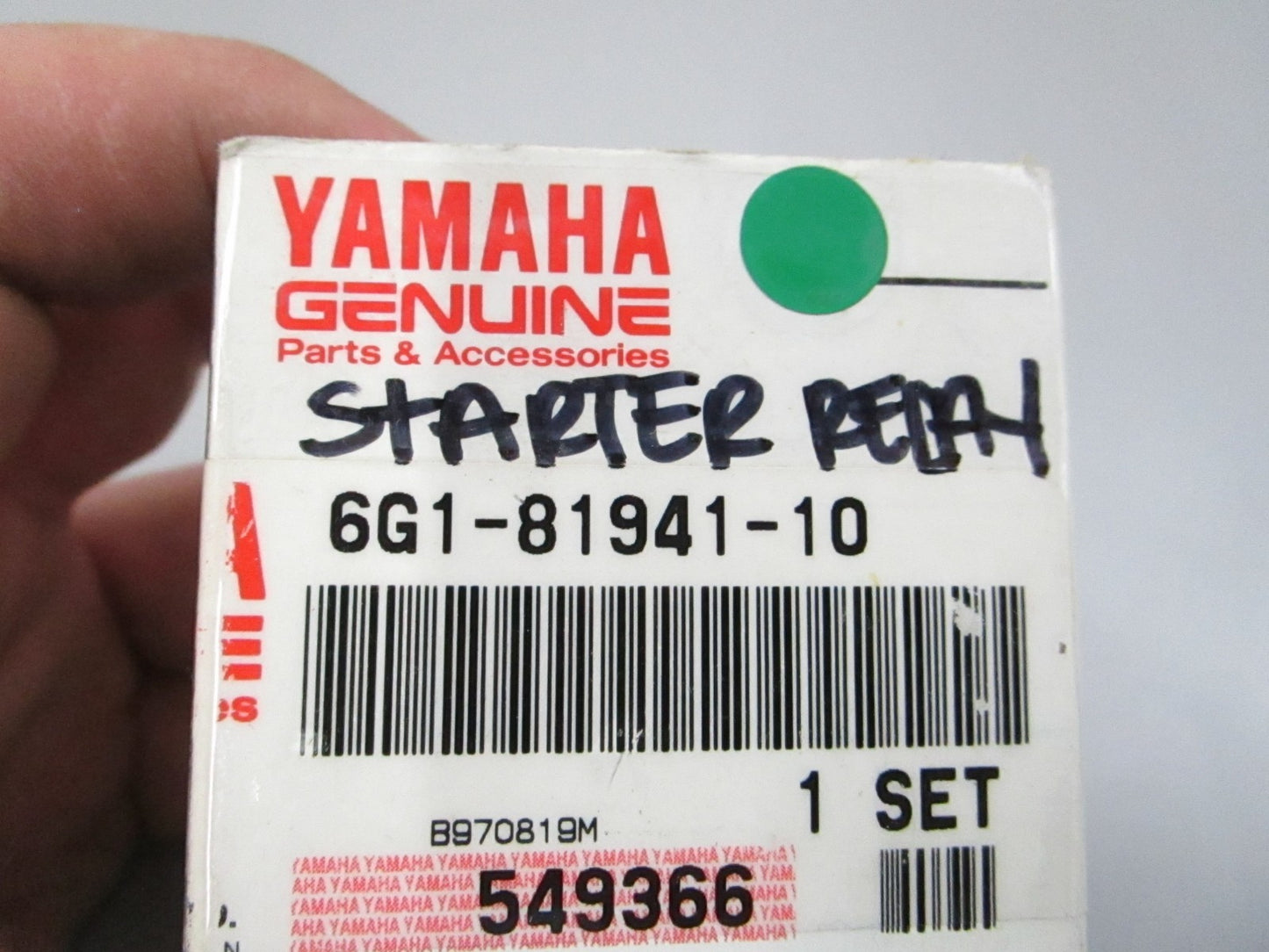 NEW OEM 6G1-81941-10-00-00 Yamaha Starter Relay 0810