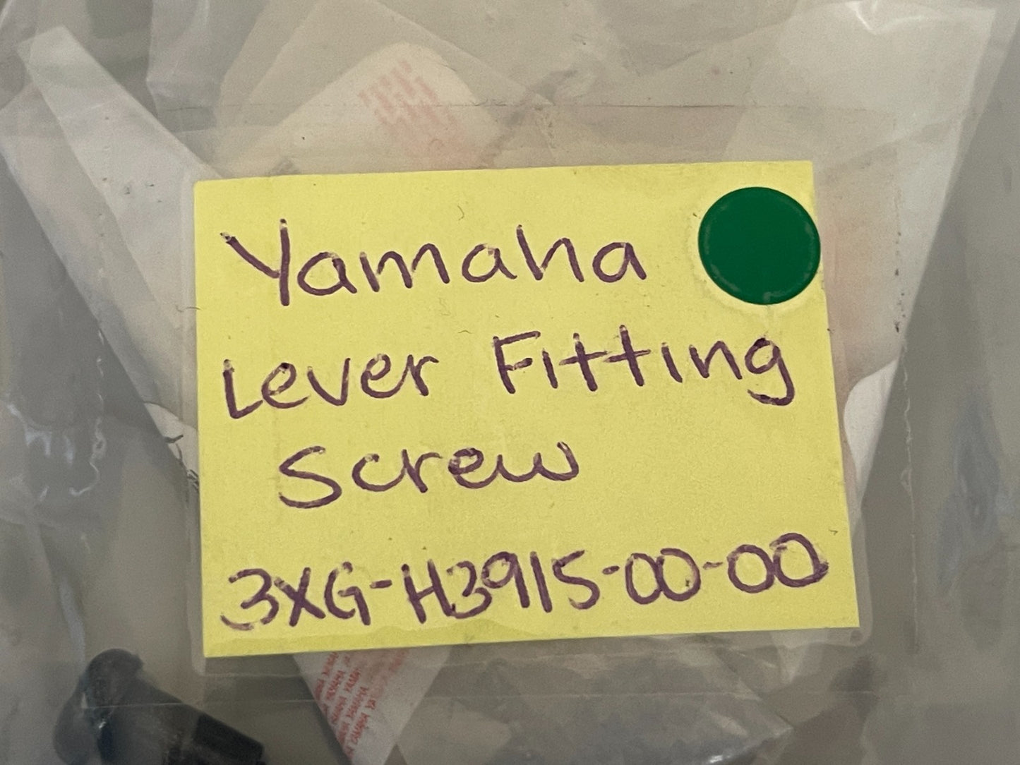 NEW OEM (LOT OF 5) 3XG-113915-00-00 Yamaha Lever Fitting Screw 0810