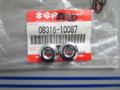 *NEW OEM* (LOT OF 2) 0820 Suzuki Nut 08316-10087
