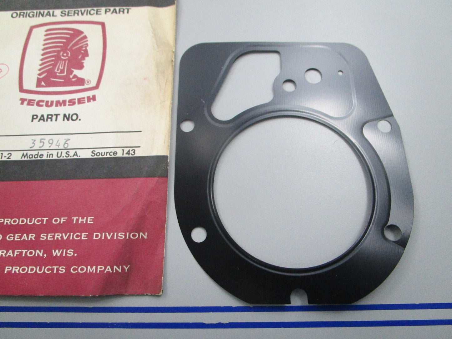 NEW OEM 35946 Tecumseh Gasket 0810
