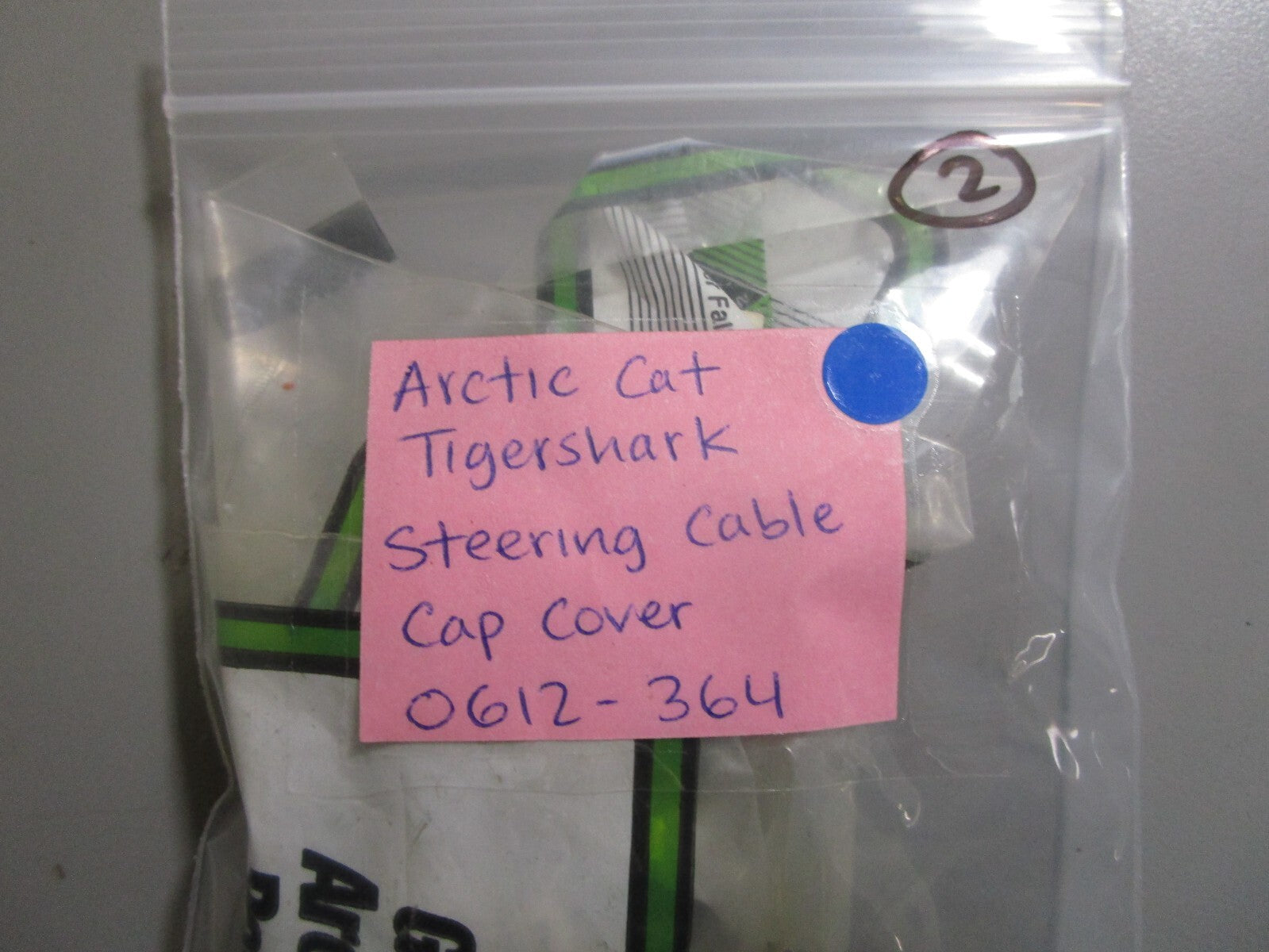 *NEW* 0810 Arctic Cat Tigershark Steering Cable Cap Cover 0612-364