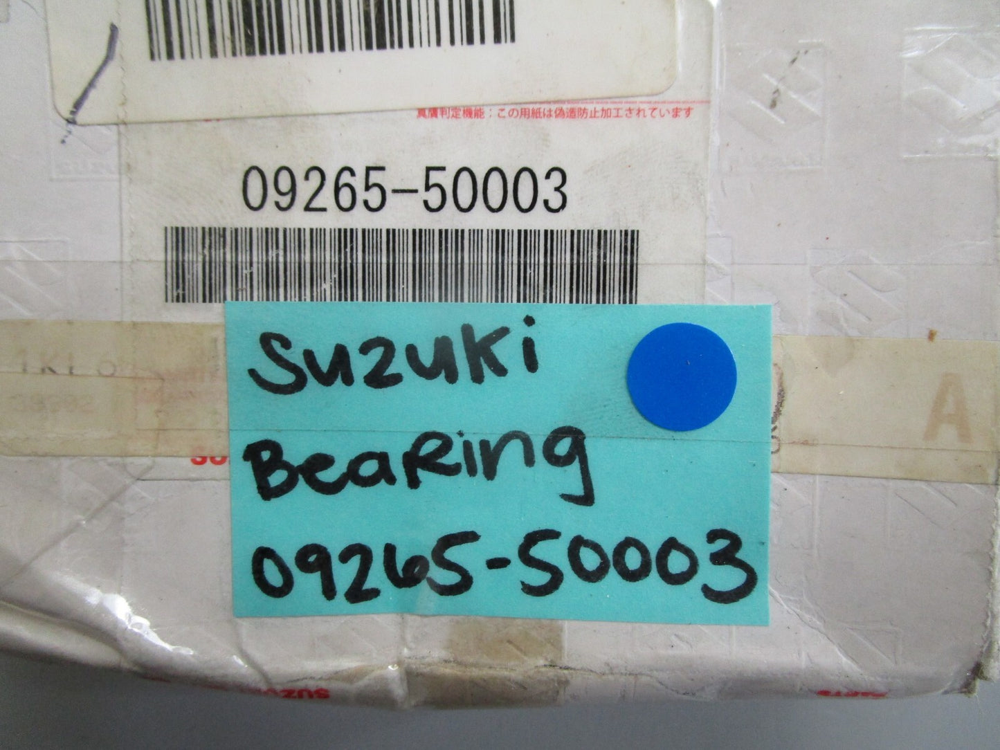 *NEW OEM* 0820 Suzuki Bearing 09265-50003