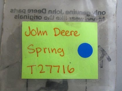 *NEW OEM* 0810 John Deere Spring T27716