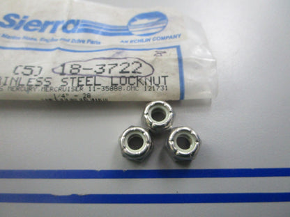 *NEW* (LOT OF 3) 0810 Sierra Lockout Nut 18-3722 Replaces: Mercury 11-35888