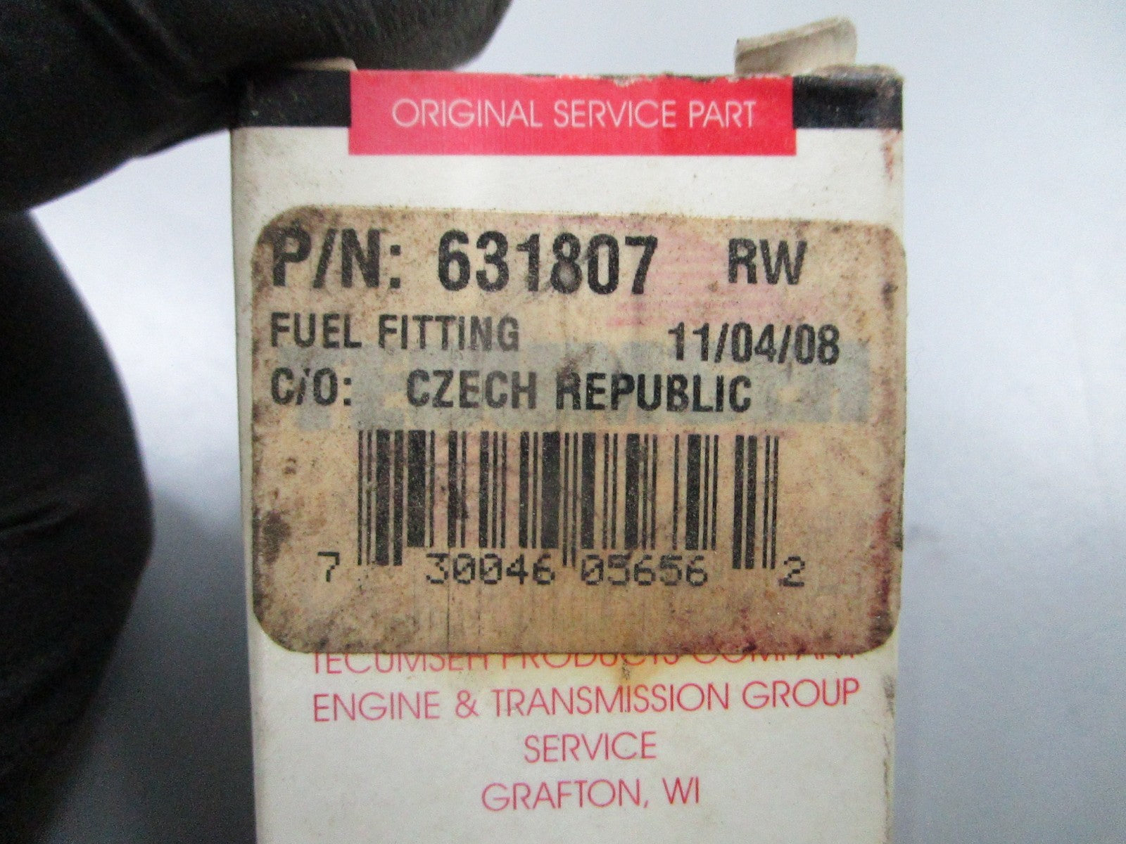 *NEW OEM* 0810 Tecumseh Fuel Fitting 631807