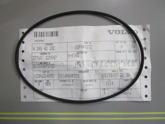 *NEW OEM* 0820 Volvo Penta O-Ring 949272