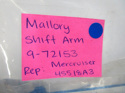 NEW 9-72153 Replaces: Mercruiser 45518A3 Mallory Shift Arm 0810
