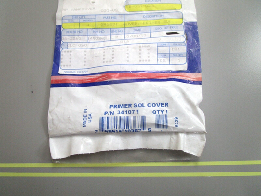 *NEW OEM* 0750 OMC Johnson Evinrude PRIMER SOLENOID COVER 341071 0341071