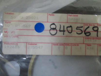 *NEW OEM* 0810 Volvo Penta Gasket 840569