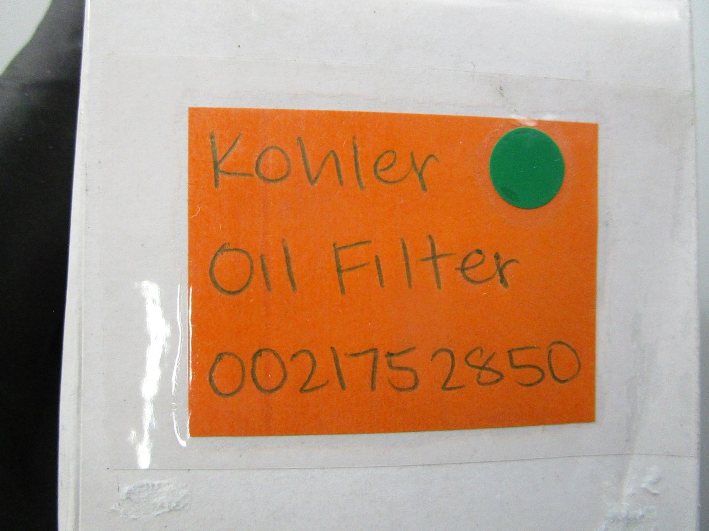 NEW OEM 0021752850 Kohler Oil Filter 0810