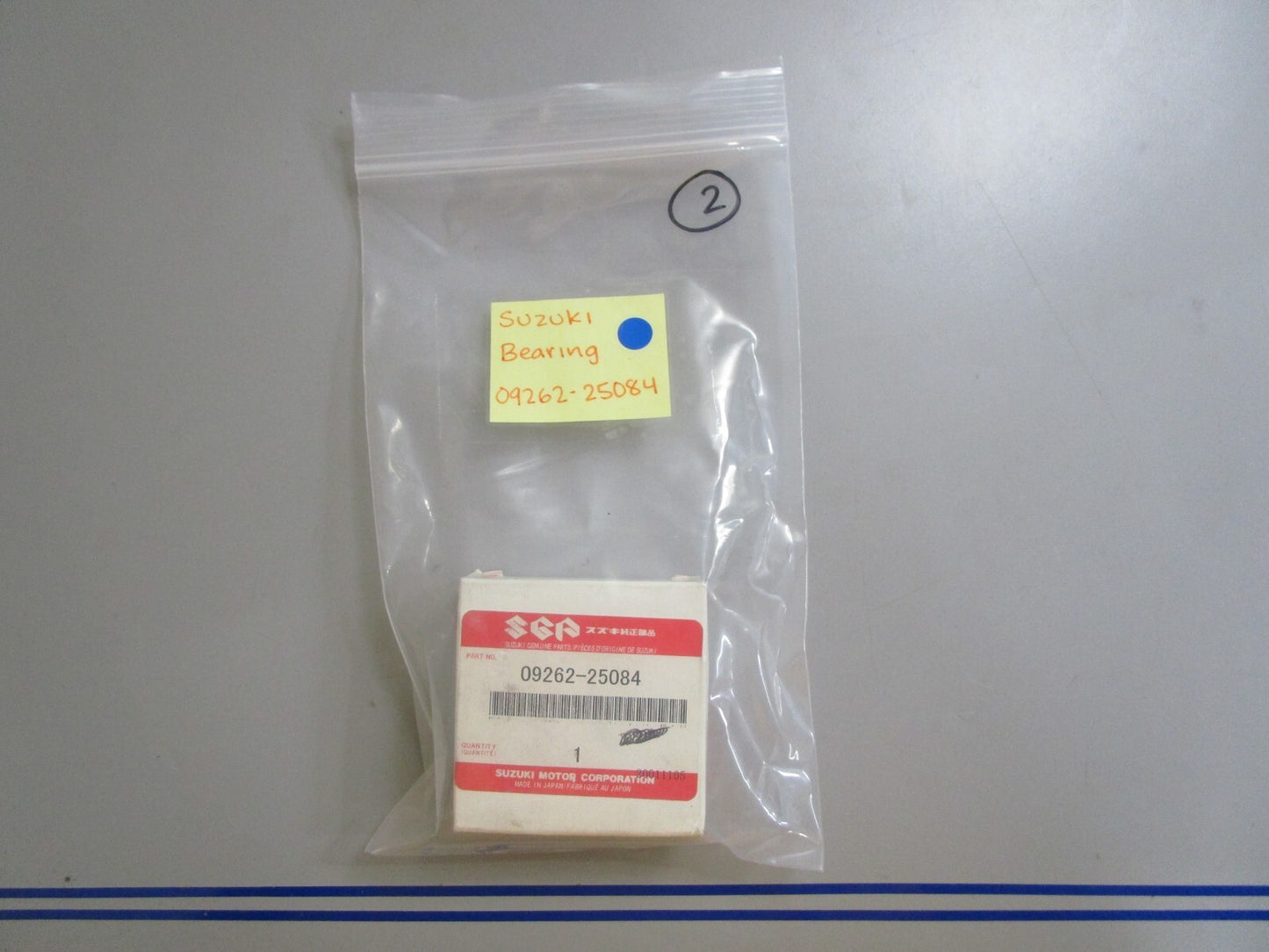 *NEW OEM* 0810 Suzuki Bearing 09262-25084