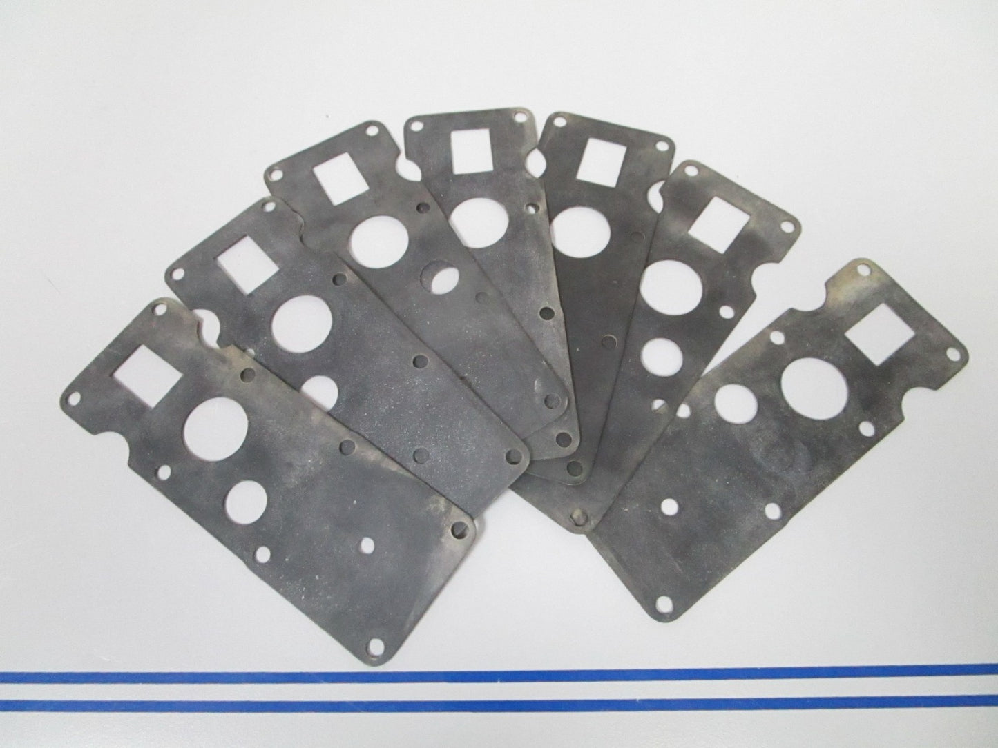 NEW OEM (LOT OF 7) 305715 0305715 OMC Johnson Evinrude Diaphragm 0810