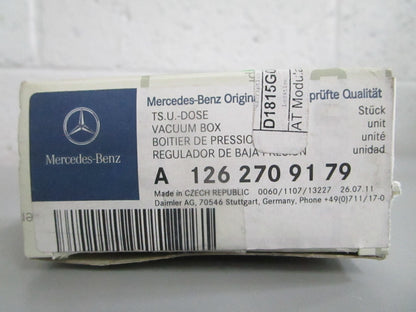NEW OEM 1262709179 Mercedes-Benz Vacuum Box 0820