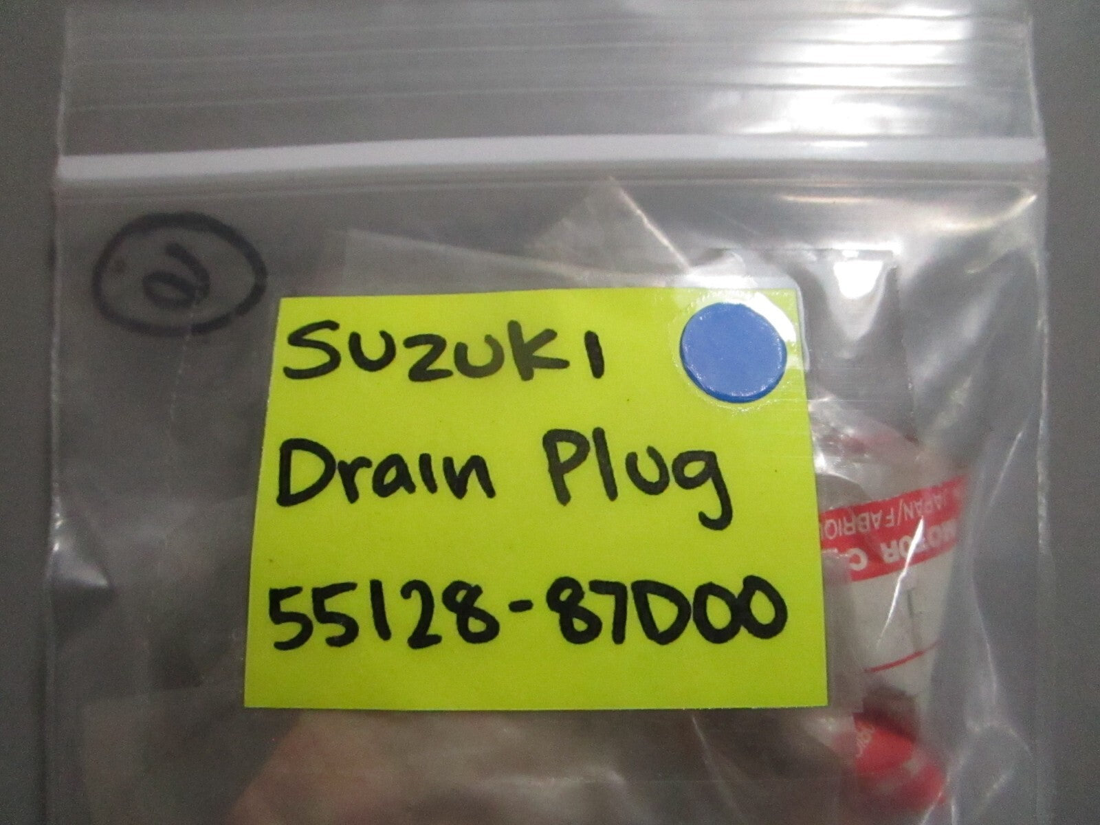 *NEW OEM* 0810 Suzuki Drain Plug 55128-87D00
