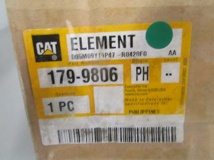 CAT 179-9806 Ultra High Efficiency Hydraulic Filter 320 325 330 Exc NEW OEM 0820