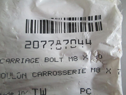 NEW OEM (LOT OF 9) 207787044 Can-Am Carriage Bolt 0820