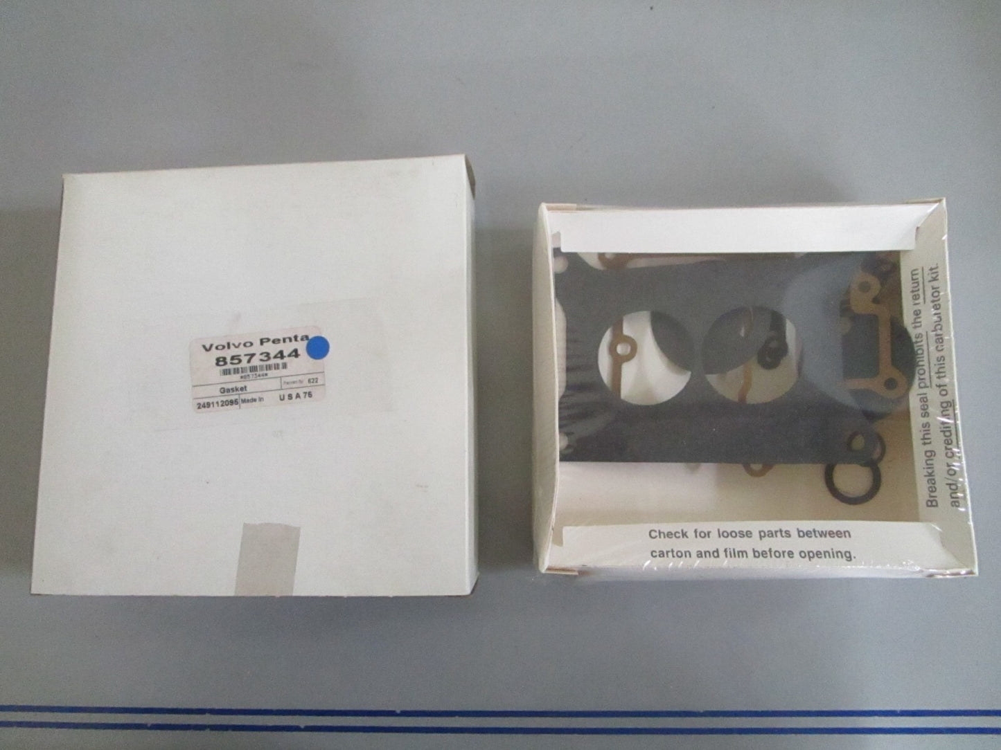 *NEW OEM* 0820 Volvo Penta Gasket Kit 857344