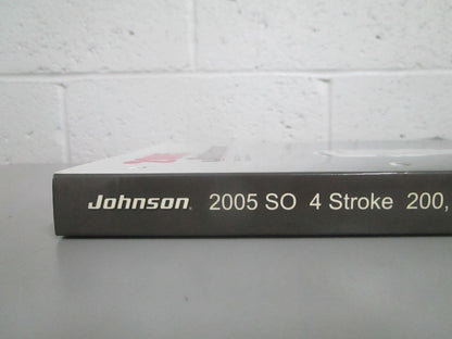 *NEW OEM* 0820 OMC Johnson Evinrude 2005 200, 225, 250HP 4 Stroke Models Manual