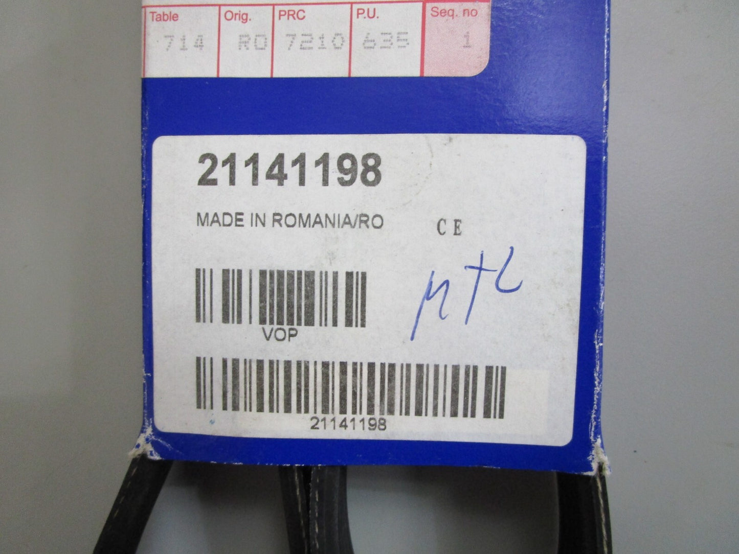 *NEW OEM* 0820 Volvo Penta V-Belt 21141198