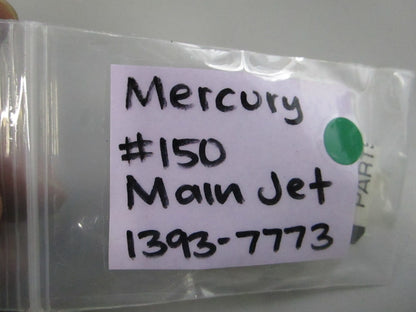 NEW OEM 1393-7773 Mercury Quicksilver #150 Main Jet 0810
