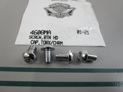 NEW OEM (LOT OF 4) 4608MA Harley Davidson Button Head Screw 0810