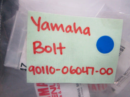 NEW OEM 90110-06047-00 Yamaha Bolt 0810