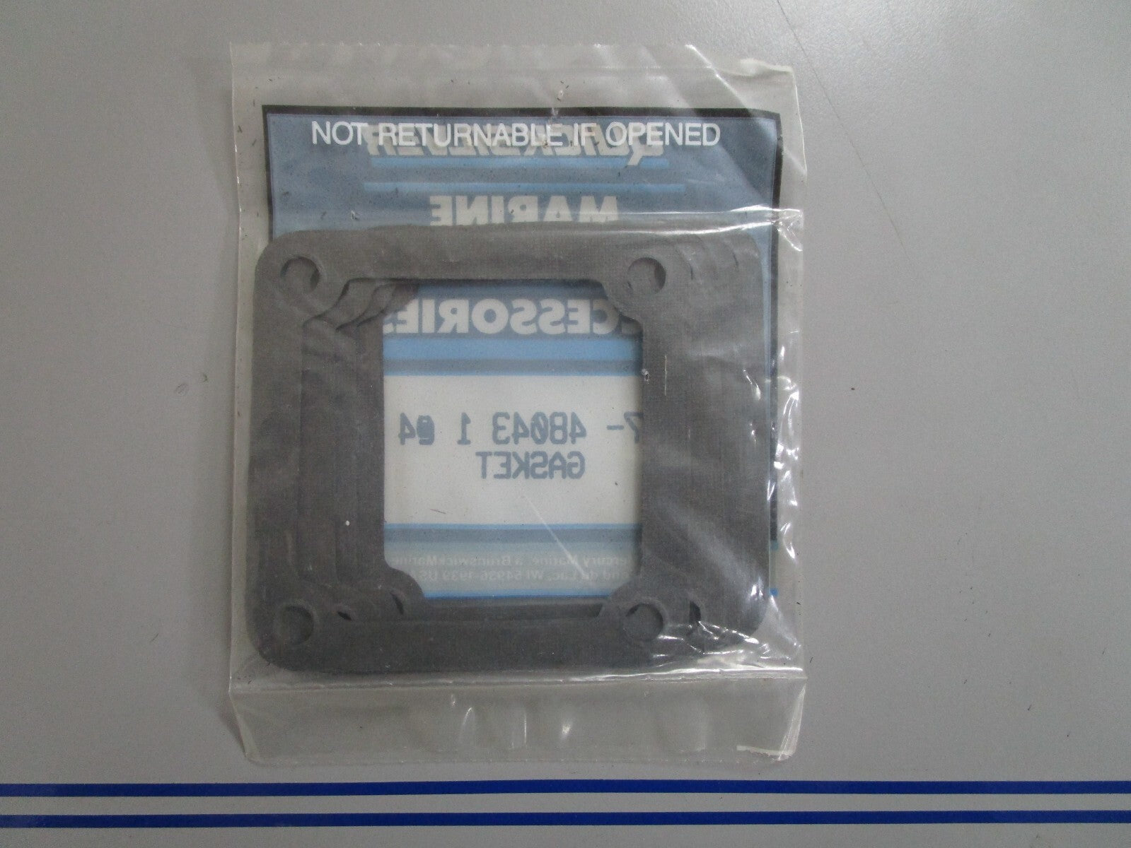 *NEW OEM* (LOT OF 4) 0810 Mercury Quicksilver Gasket 27-480431