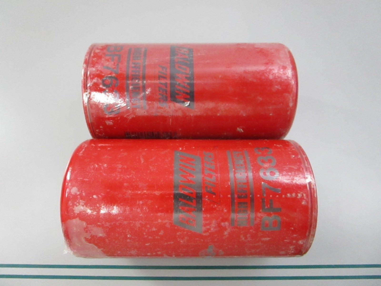 NEW (LOT OF 2) BF7633 Baldwin Fuel Filter 0810