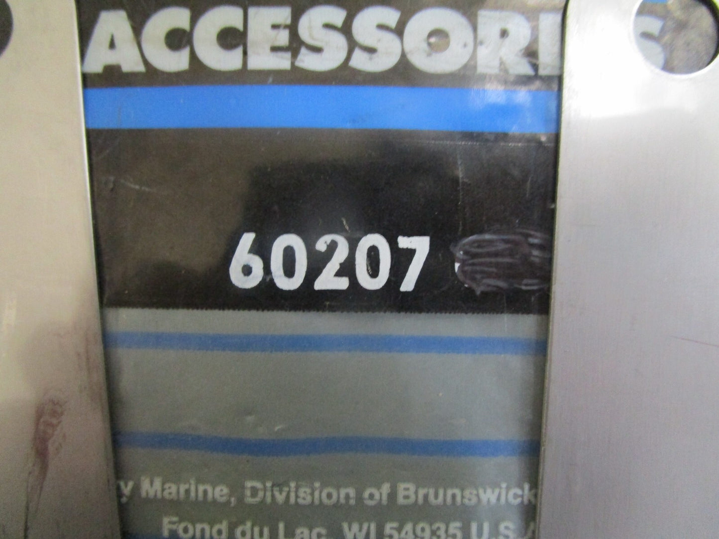 *NEW OEM* (LOT OF 2) 0810 Mercury Quicksilver Exhaust Plate 60207