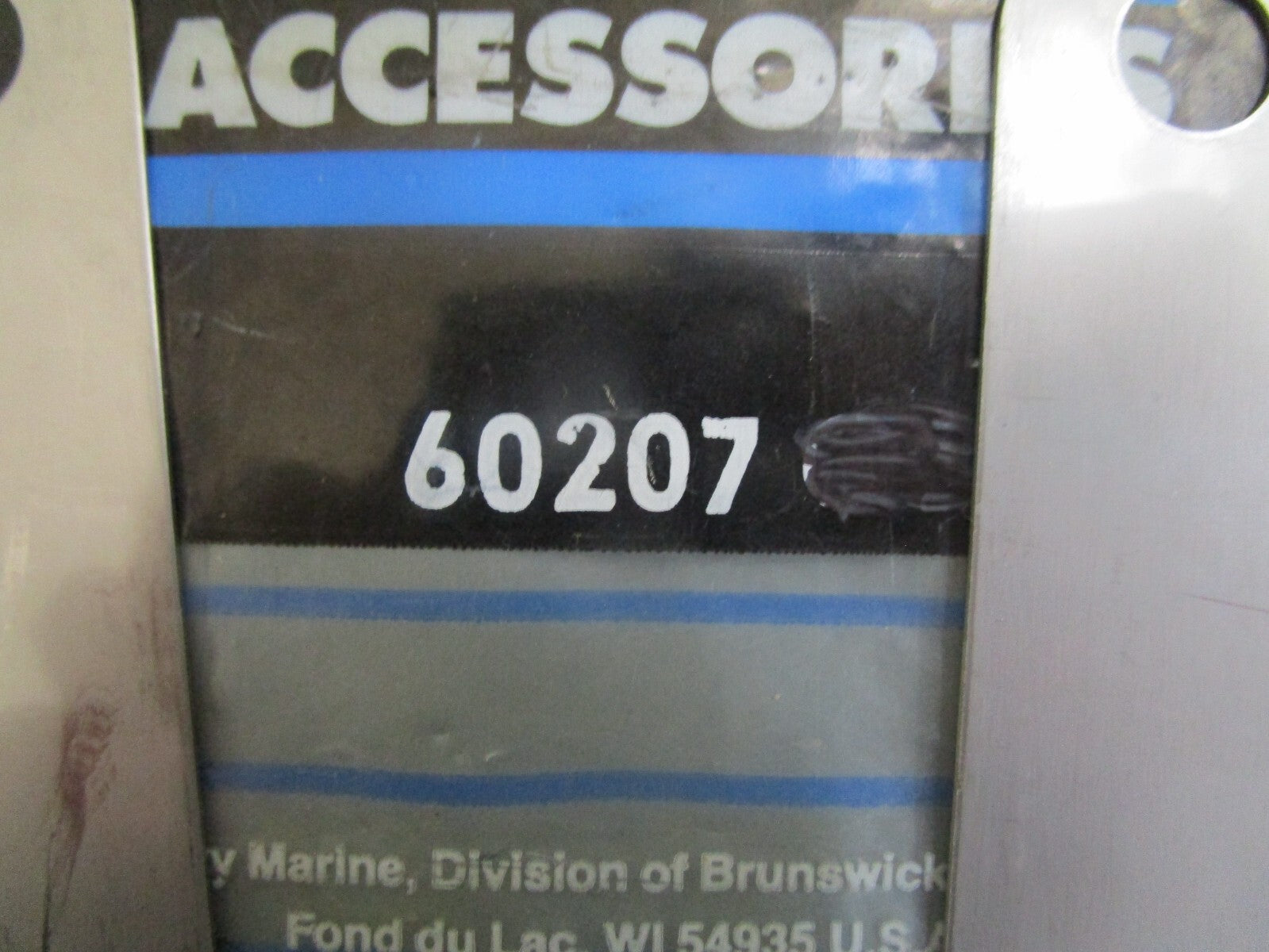 *NEW OEM* (LOT OF 2) 0810 Mercury Quicksilver Exhaust Plate 60207