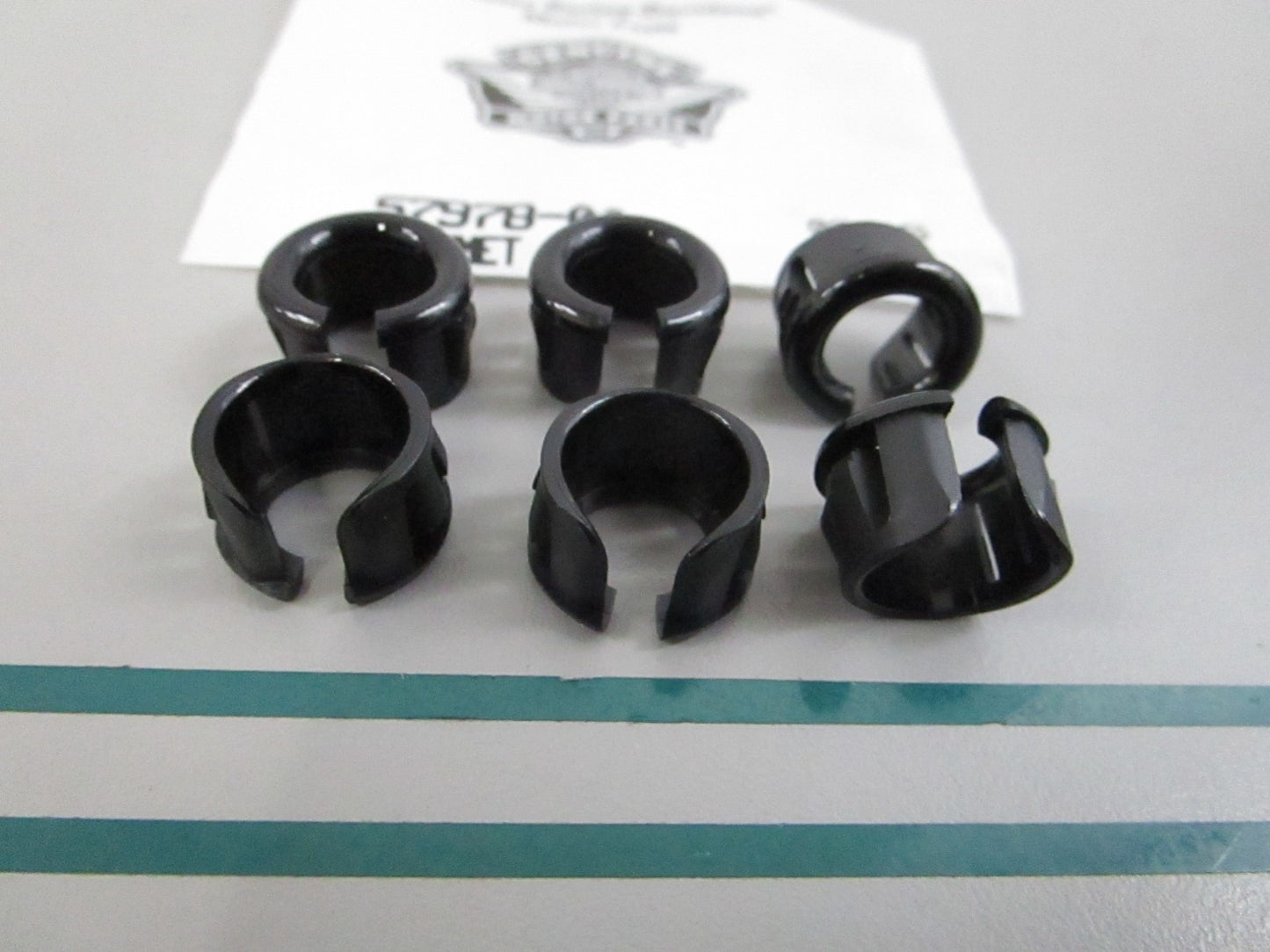 NEW OEM (LOT OF 6) 57878-00 Harley Davidson Grommet 0810