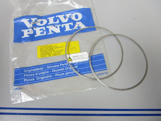 *NEW OEM* (LOT OF 2) 0810 Volvo Penta Adjusting Shim Washer 943870