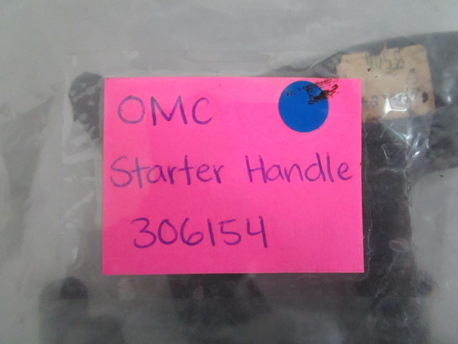 *NEW OEM* 0820 OMC Johnson Evinrude Starter Handle 306154 0306154