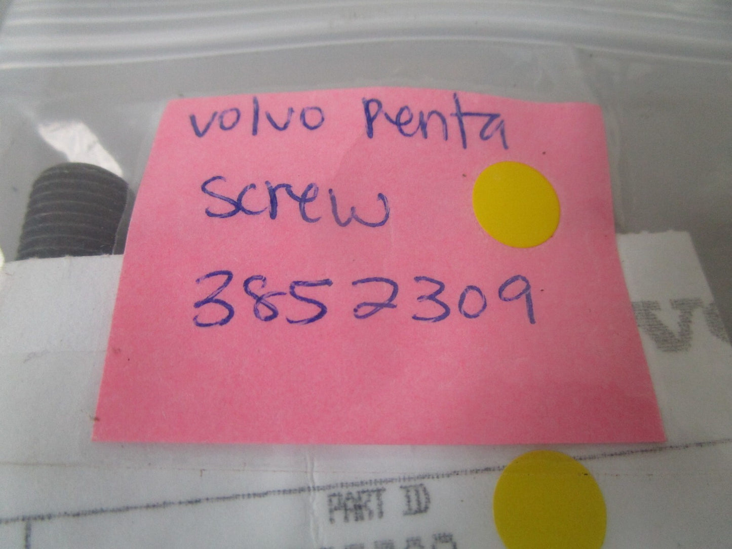 *NEW OEM* 0750 Volvo Penta SCREW 3852309