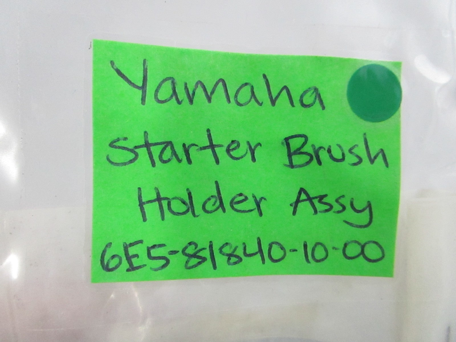 NEW OEM 6E5-81840-10-00 Yamaha Starter Brush Holder Assembly 0810